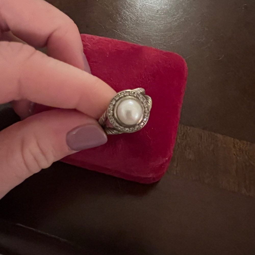 David Yurman Pearl Ring